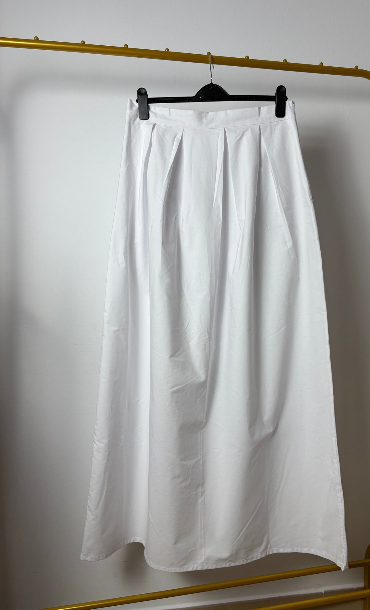 Cream skirt
