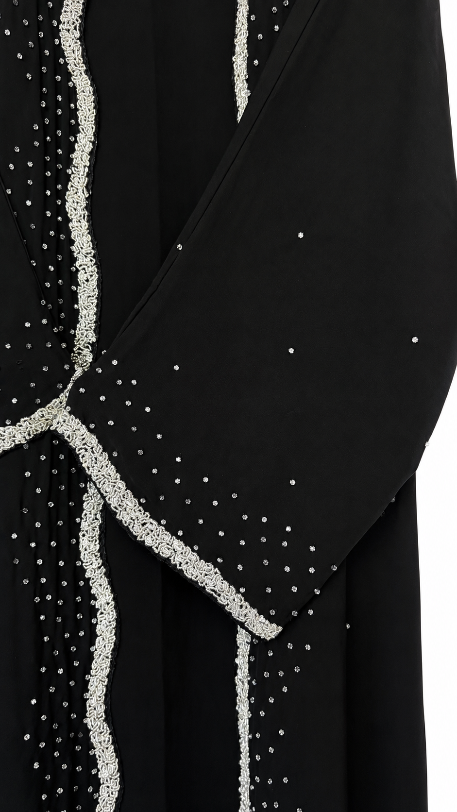 Black Crystal Abaya