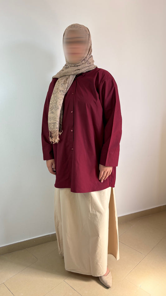 Pomegranate blouse