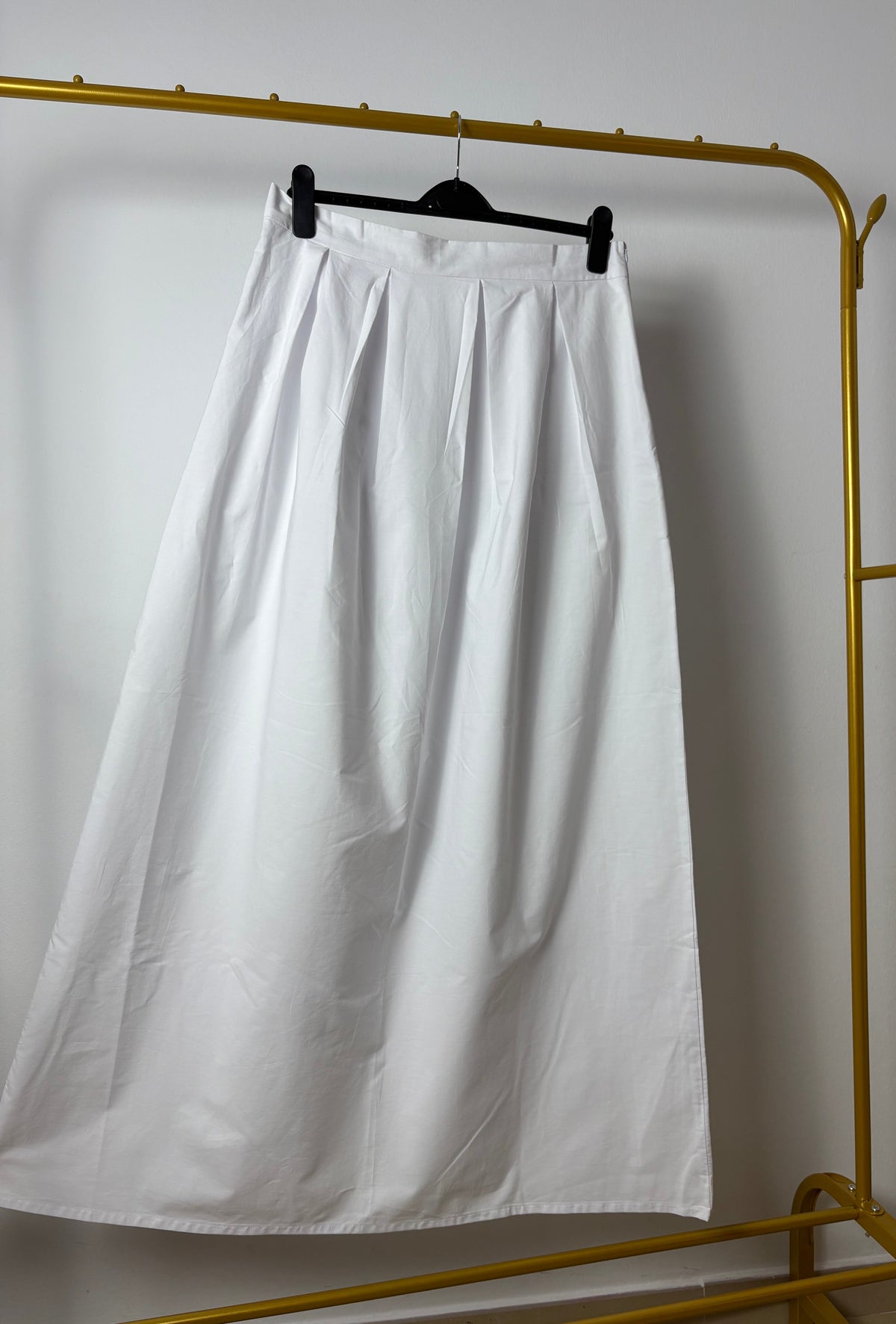 Cream skirt